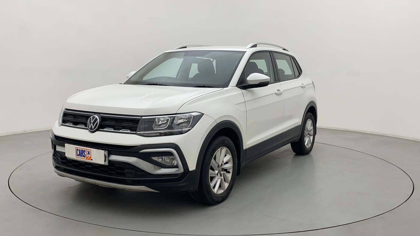 2021 Volkswagen TAIGUN HIGHLINE 1.0 TSI MT, Petrol, Manual, 24,614 km, Left Front Diagonal