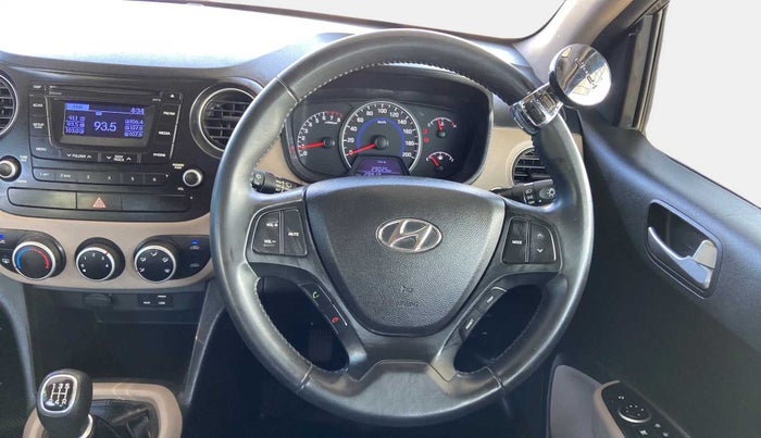 2015 Hyundai Grand i10 ASTA 1.2 KAPPA VTVT, Petrol, Manual, 29,889 km, Steering Wheel Close Up