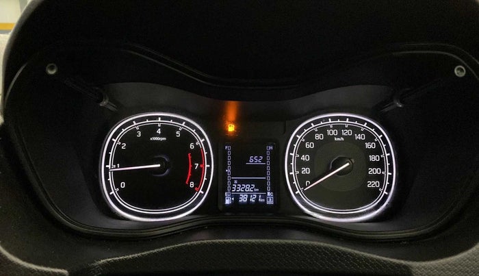 2021 Maruti Vitara Brezza LXI, Petrol, Manual, 40,791 km, Odometer Image