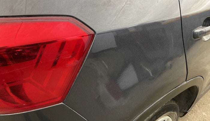 2021 Maruti Vitara Brezza LXI, Petrol, Manual, 40,791 km, Right quarter panel - Slightly dented