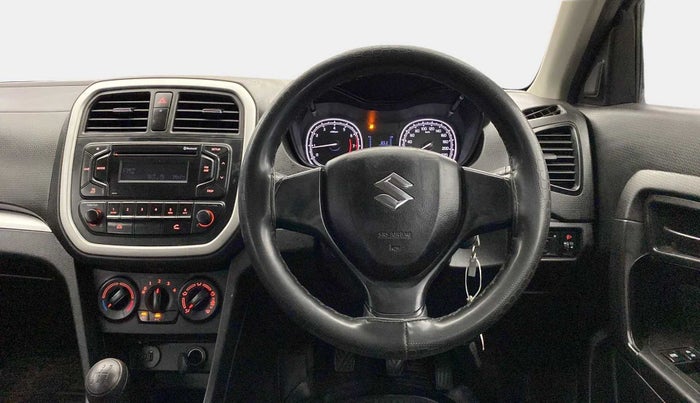 2021 Maruti Vitara Brezza LXI, Petrol, Manual, 40,791 km, Steering Wheel Close Up