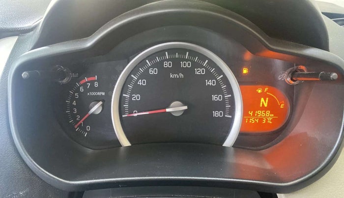 2016 Maruti Celerio VXI AMT, Petrol, Automatic, 42,050 km, Odometer Image