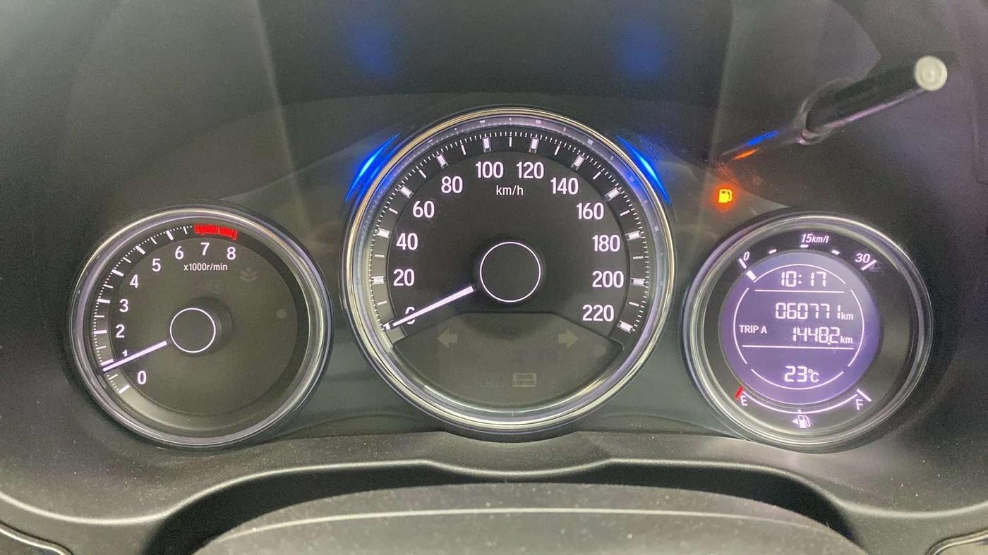 2017 Honda City 1.5L I-VTEC V MT, Petrol, Manual, 60,748 km, Odometer Image