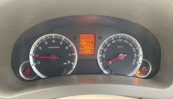 2017 Maruti Ertiga VXI, Petrol, Manual, 78,486 km, Odometer Image