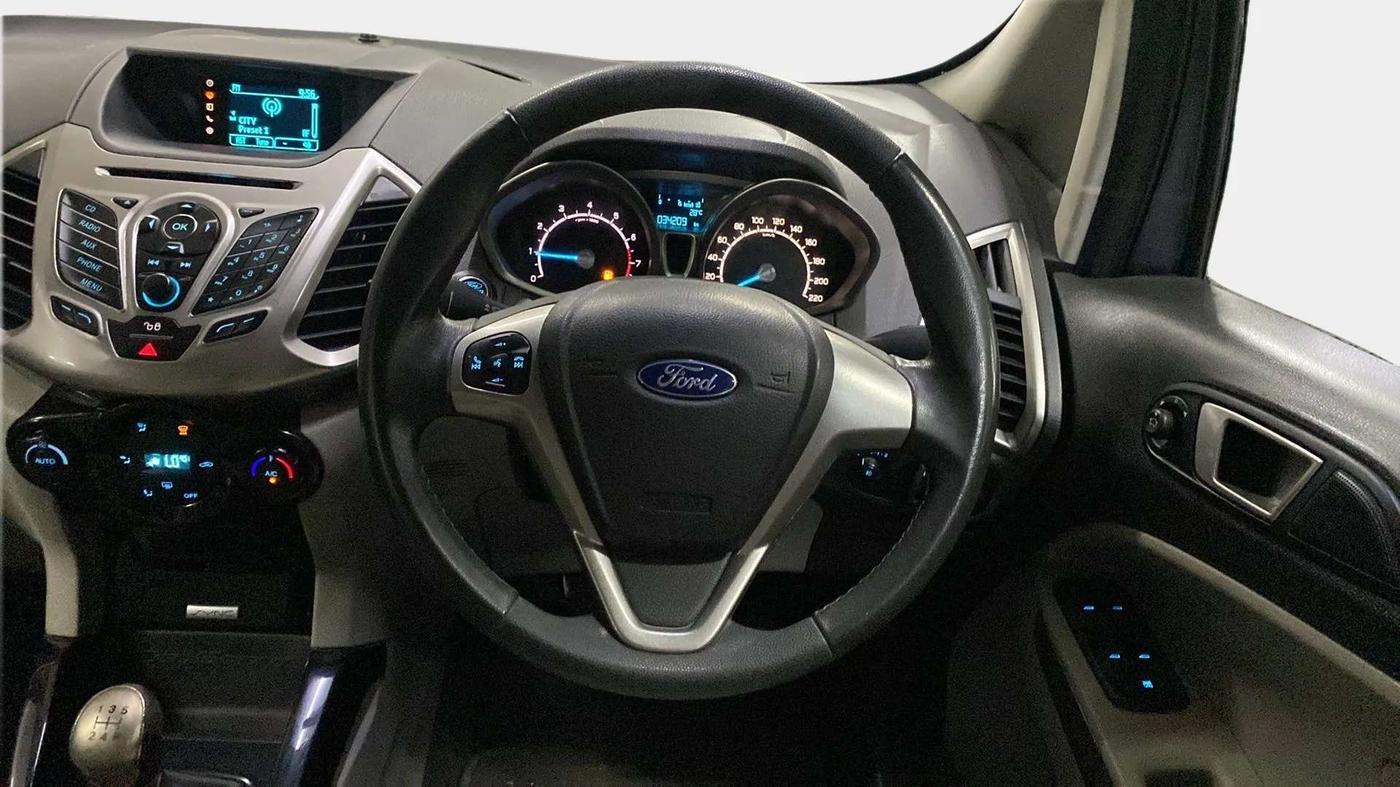 2016 Ford Ecosport TITANIUM 1.5L PETROL, Petrol, Manual, 34,235 km, Steering Wheel Close Up