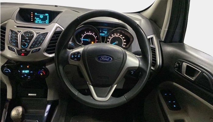 2016 Ford Ecosport TITANIUM 1.5L PETROL, Petrol, Manual, 34,235 km, Steering Wheel Close Up