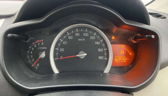 2014 Maruti Celerio VXI AMT, Petrol, Automatic, 54,705 km, Odometer Image