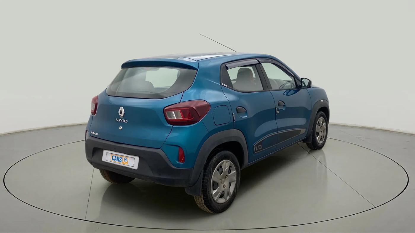 2021 Renault Kwid RXT 1.0 (O), Petrol, Manual, 23,483 km, Right Back Diagonal