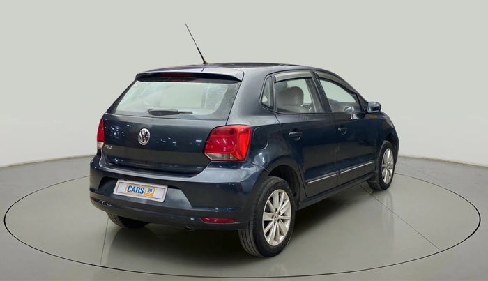 2017 Volkswagen Polo HIGHLINE1.2L, Petrol, Manual, 63,582 km, Right Back Diagonal