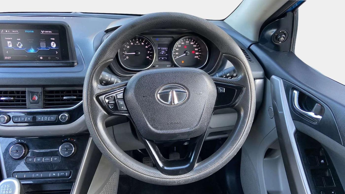 2019 Tata NEXON XZ PLUS PETROL DUAL TONE, Petrol, Manual, 53,446 km, Steering Wheel Close Up