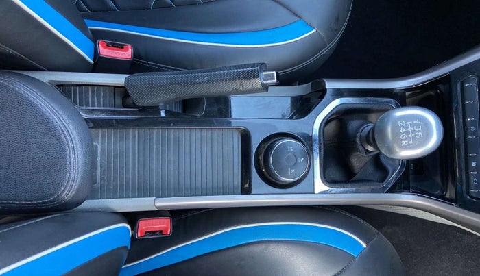 2019 Tata NEXON XZ PLUS PETROL DUAL TONE, Petrol, Manual, 53,446 km, Gear Lever