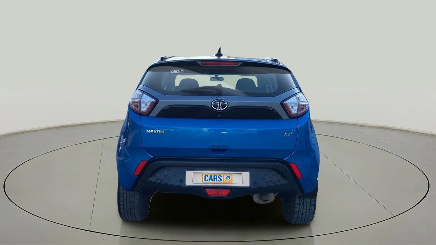 2019 Tata NEXON XZ PLUS PETROL DUAL TONE, Petrol, Manual, 53,446 km, Back/Rear