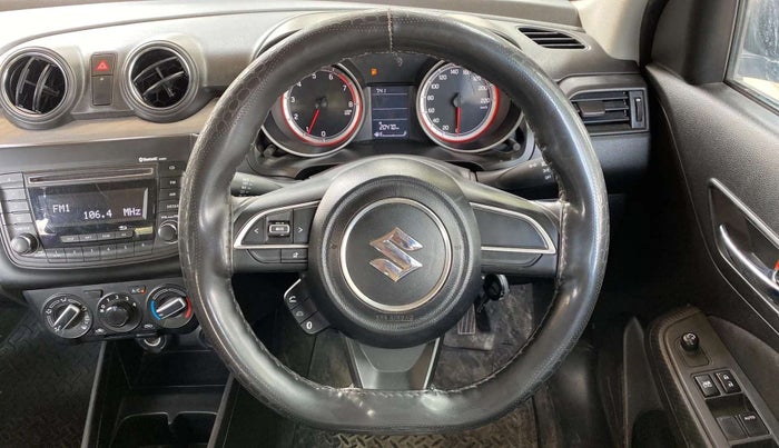 2021 Maruti Swift VXI, Petrol, Manual, 36,084 km, Steering Wheel Close Up