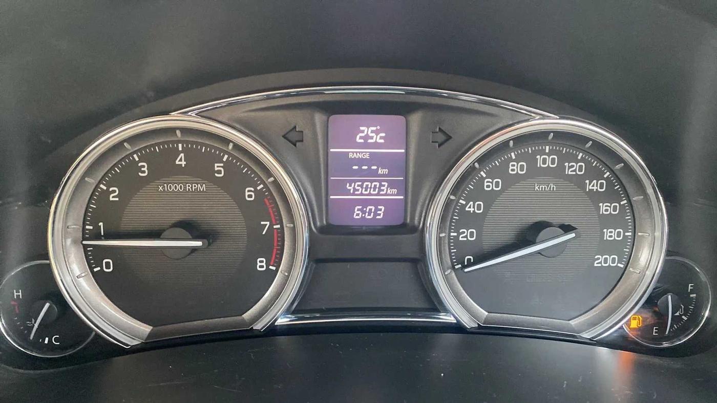 2017 Maruti Ciaz ZETA 1.4  MT PETROL, Petrol, Manual, 45,015 km, Odometer Image