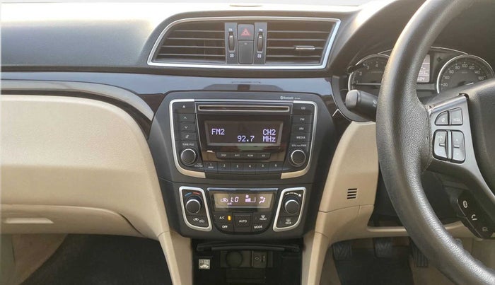 2017 Maruti Ciaz ZETA 1.4  MT PETROL, Petrol, Manual, 45,015 km, Air Conditioner