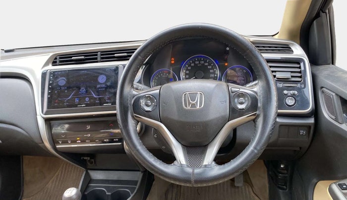 2015 Honda City 1.5L I-VTEC VX (O) MT, Petrol, Manual, 81,008 km, Steering Wheel Close Up