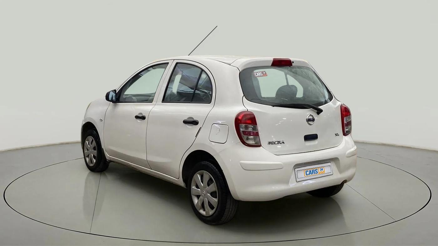 2012 Nissan Micra XL PETROL, Petrol, Manual, 86,119 km, Left Back Diagonal