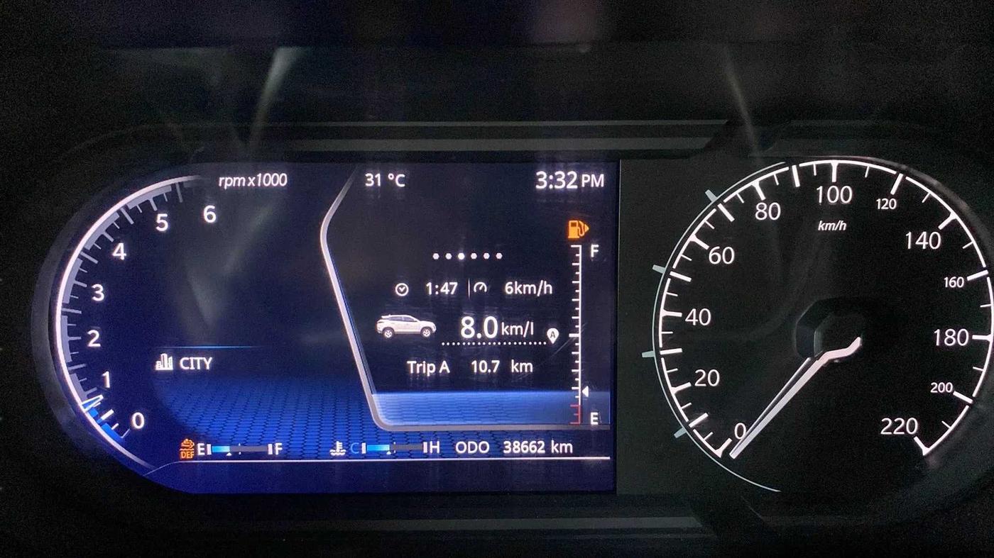 2020 Tata Harrier XZ PLUS 2.0L DARK EDITION, CNG, Manual, 38,801 km, Odometer Image