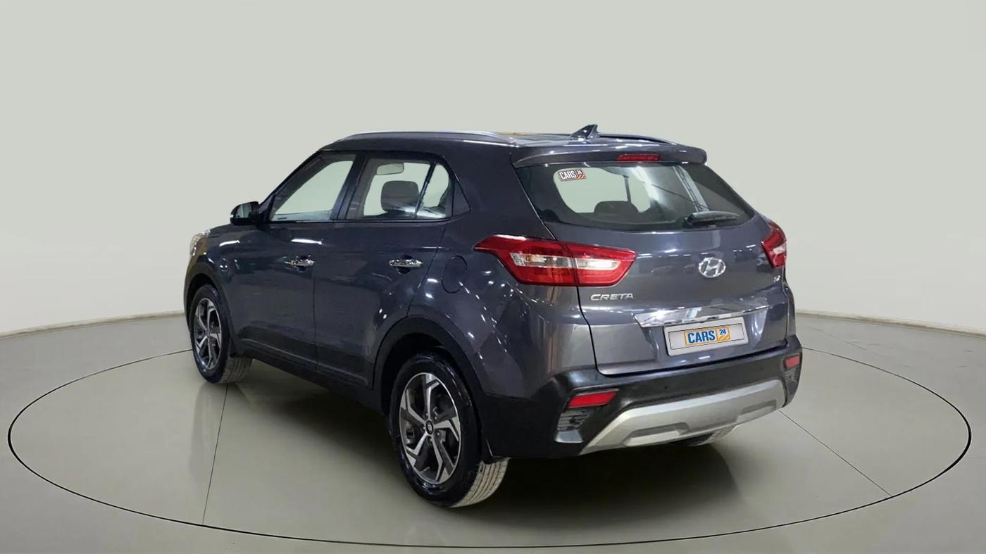 2019 Hyundai Creta SX AT 1.6 PETROL, Petrol, Automatic, 70,437 km, Left Back Diagonal