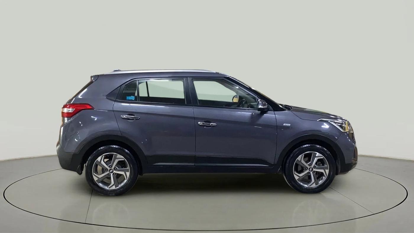 2019 Hyundai Creta SX AT 1.6 PETROL, Petrol, Automatic, 70,437 km, Right Side View
