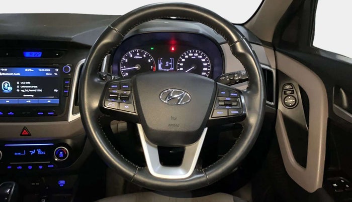 2019 Hyundai Creta SX AT 1.6 PETROL, Petrol, Automatic, 70,437 km, Steering Wheel Close Up