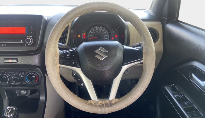 2019 Maruti New Wagon-R VXI (O) 1.2, Petrol, Manual, 88,778 km, Steering Wheel Close Up