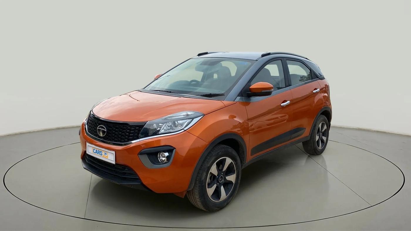 2018 Tata NEXON XZA PLUS PETROL, Petrol, Automatic, 37,150 km, Left Front Diagonal