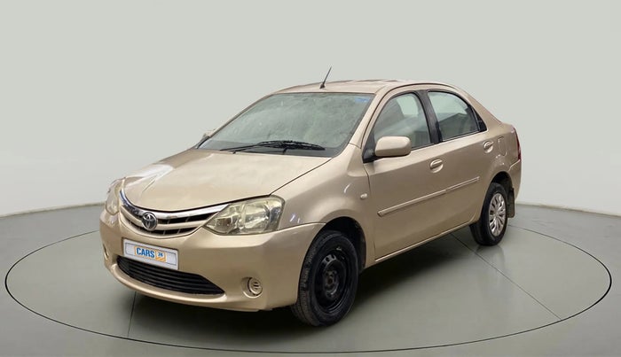 2012 Toyota Etios G, Petrol, Manual, 1,08,265 km, Left Front Diagonal