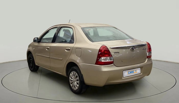 2012 Toyota Etios G, Petrol, Manual, 1,08,265 km, Left Back Diagonal