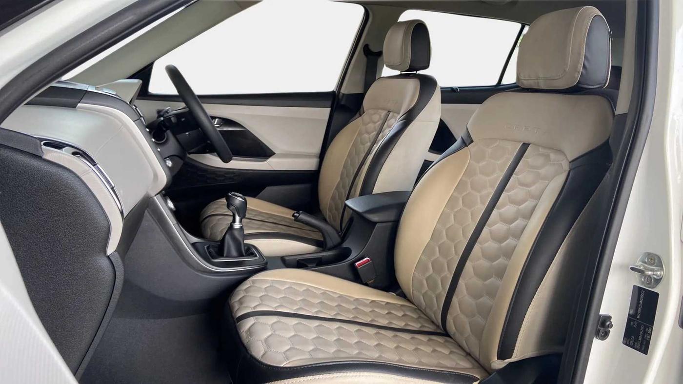 2021 Hyundai Creta S 1.5 PETROL, Petrol, Manual, 10,455 km, Right Side Front Door Cabin