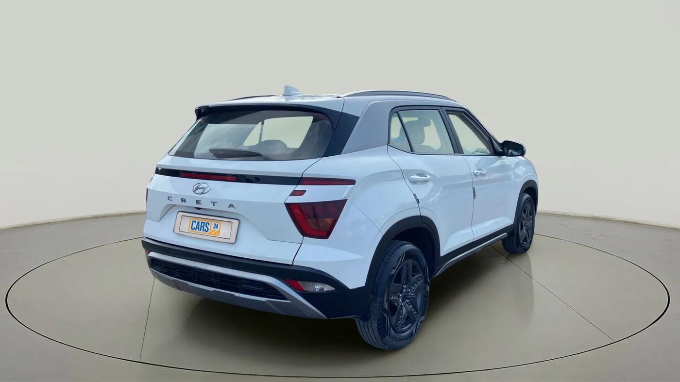 2021 Hyundai Creta S 1.5 PETROL, Petrol, Manual, 10,455 km, Right Back Diagonal
