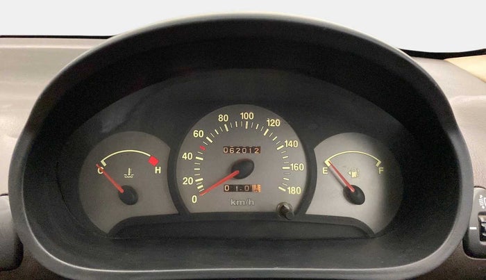 2013 Hyundai Santro Xing GL PLUS, Petrol, Manual, 62,002 km, Odometer Image