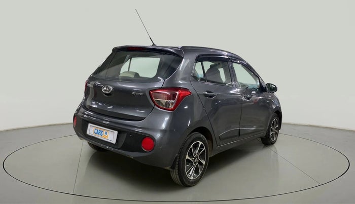 2018 Hyundai Grand i10 SPORTZ AT 1.2 KAPPA VTVT, Petrol, Automatic, 16,395 km, Right Back Diagonal