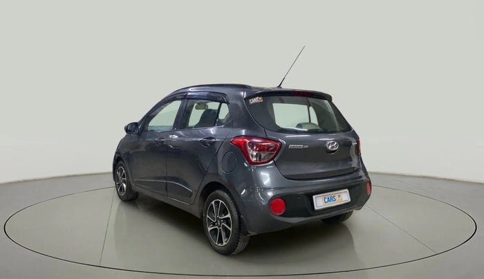 2018 Hyundai Grand i10 SPORTZ AT 1.2 KAPPA VTVT, Petrol, Automatic, 16,395 km, Left Back Diagonal