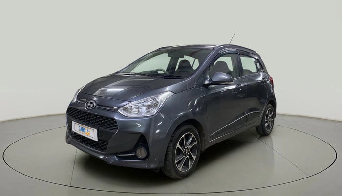 2018 Hyundai Grand i10 SPORTZ AT 1.2 KAPPA VTVT, Petrol, Automatic, 16,395 km, Left Front Diagonal