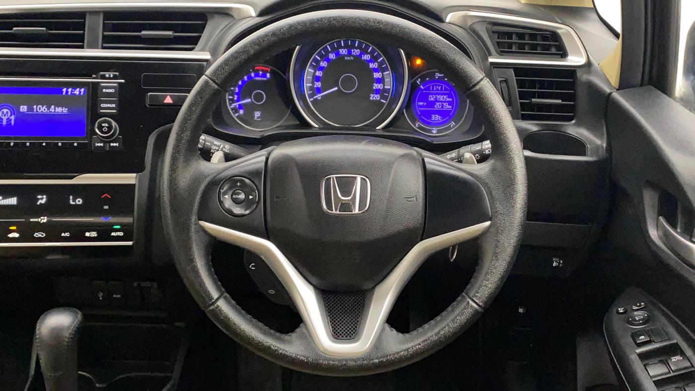 2016 Honda Jazz 1.2L I-VTEC V AT, Petrol, Automatic, 28,454 km, Steering Wheel Close Up