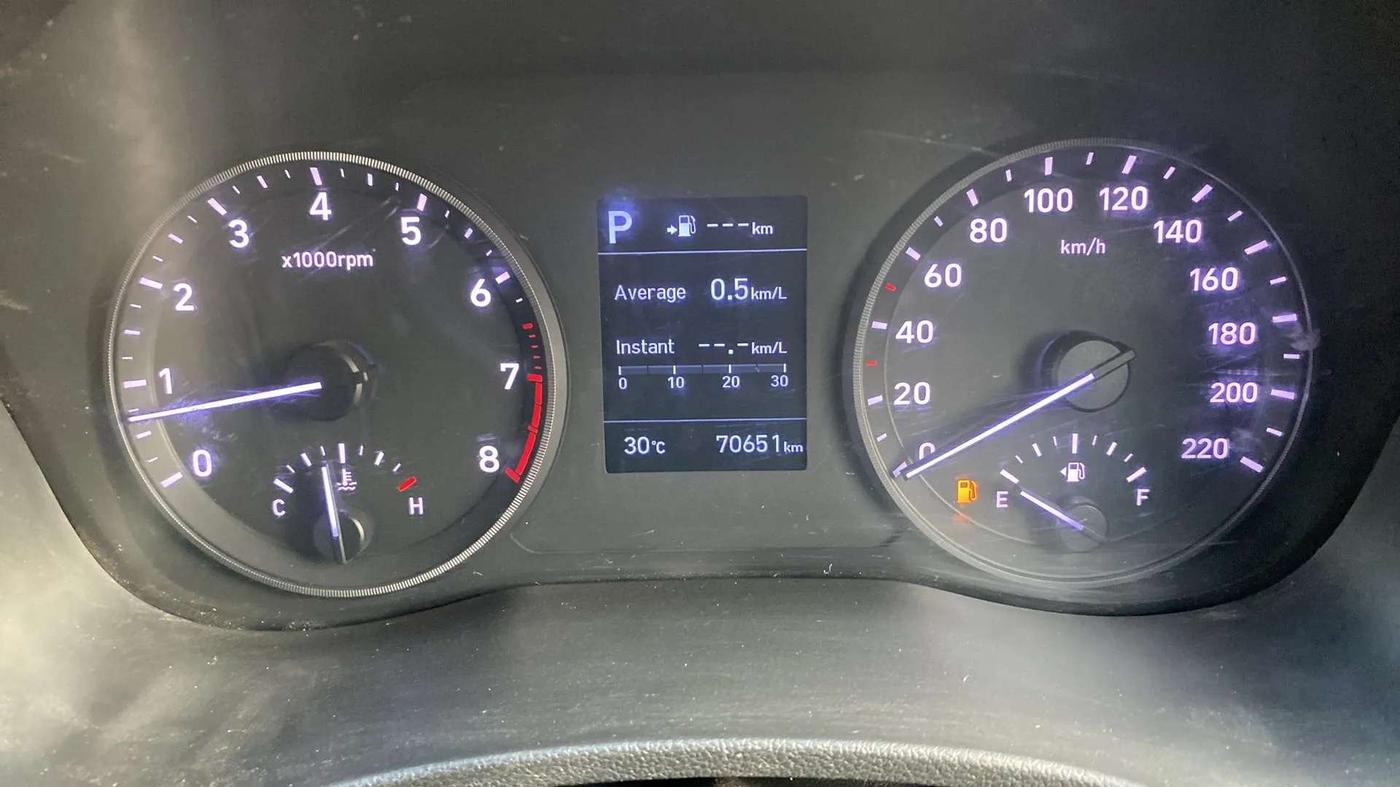 2019 Hyundai Verna 1.6 VTVT SX (O) AT, Petrol, Automatic, 72,170 km, Odometer Image