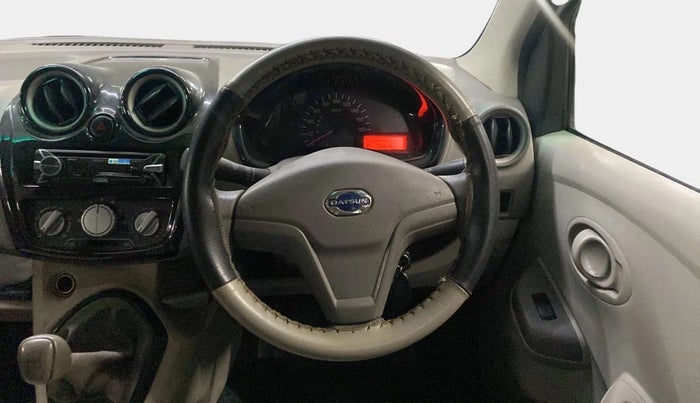 2015 Datsun Go T, Petrol, Manual, 12,978 km, Steering Wheel Close Up