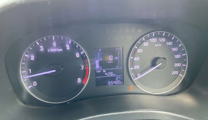 2017 Hyundai Creta SX PLUS 1.6 PETROL, Petrol, Manual, 65,390 km, Odometer Image