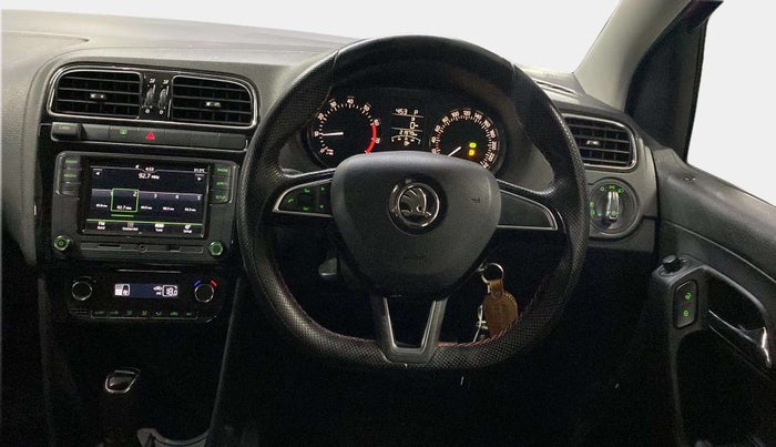 2018 Skoda Rapid STYLE 1.6 MPI AT, Petrol, Automatic, 22,078 km, Steering Wheel Close Up