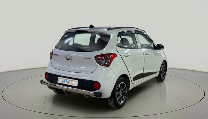 2018 Hyundai Grand i10 SPORTZ AT 1.2 KAPPA VTVT, Petrol, Automatic, 25,971 km, Right Back Diagonal