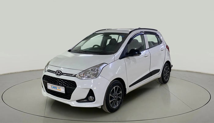 2018 Hyundai Grand i10 SPORTZ AT 1.2 KAPPA VTVT, Petrol, Automatic, 25,971 km, Left Front Diagonal