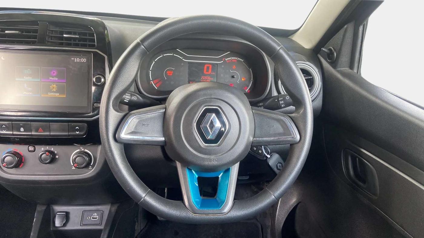 2020 Renault Kwid NEOTECH RXL 1.0 MT, Petrol, Manual, 20,936 km, Steering Wheel Close Up