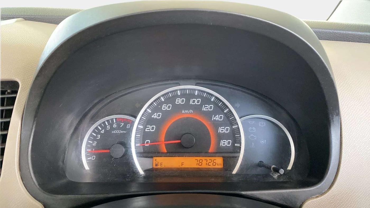 2016 Maruti Wagon R 1.0 VXI, Petrol, Manual, 78,772 km, Odometer Image