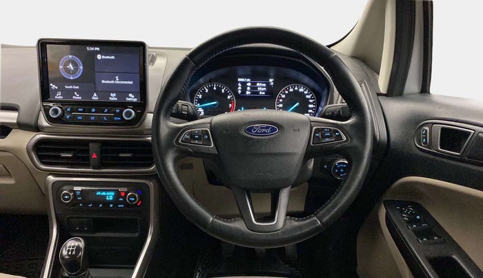 2019 Ford Ecosport TITANIUM 1.5L PETROL, Petrol, Manual, 29,251 km, Steering Wheel Close Up