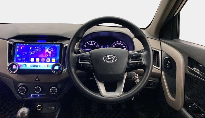 2017 Hyundai Creta E PLUS 1.6 PETROL, Petrol, Manual, 53,041 km, Steering Wheel Close Up
