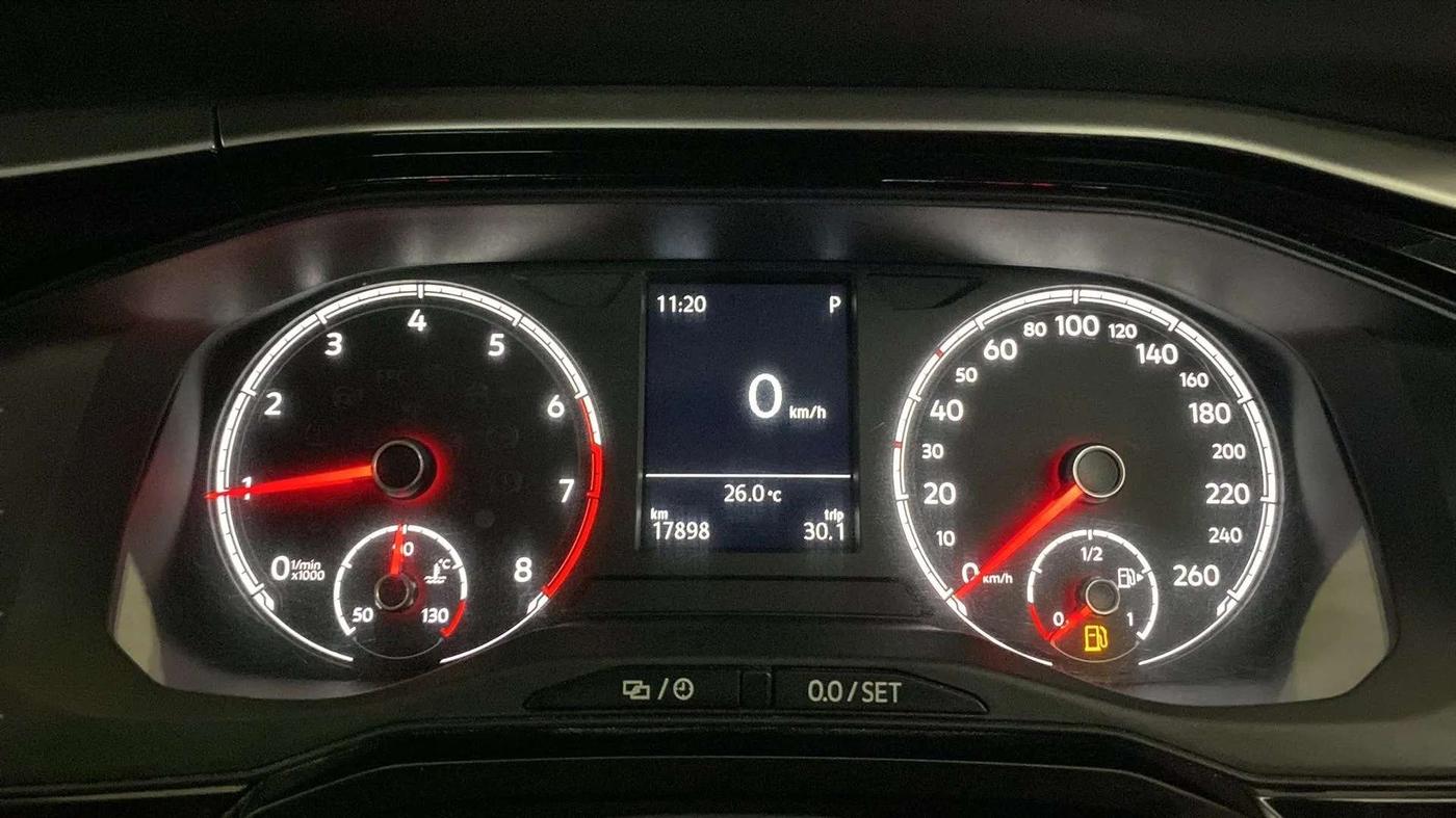 2022 Volkswagen VIRTUS HIGHLINE TSI 1.0 AT, Petrol, Automatic, 19,214 km, Odometer Image