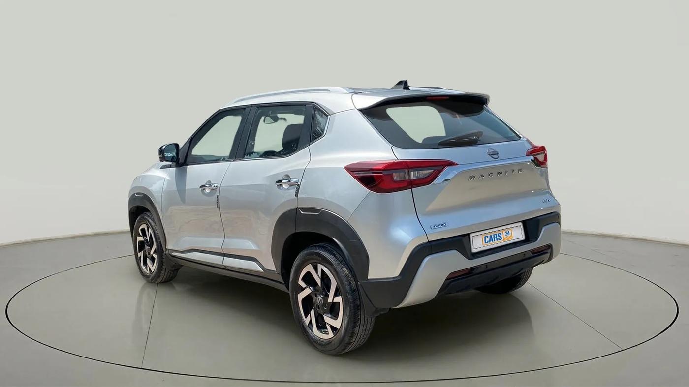 2020 Nissan MAGNITE XV PREMIUM TURBO (O) CVT, Petrol, Automatic, 22,790 km, Left Back Diagonal