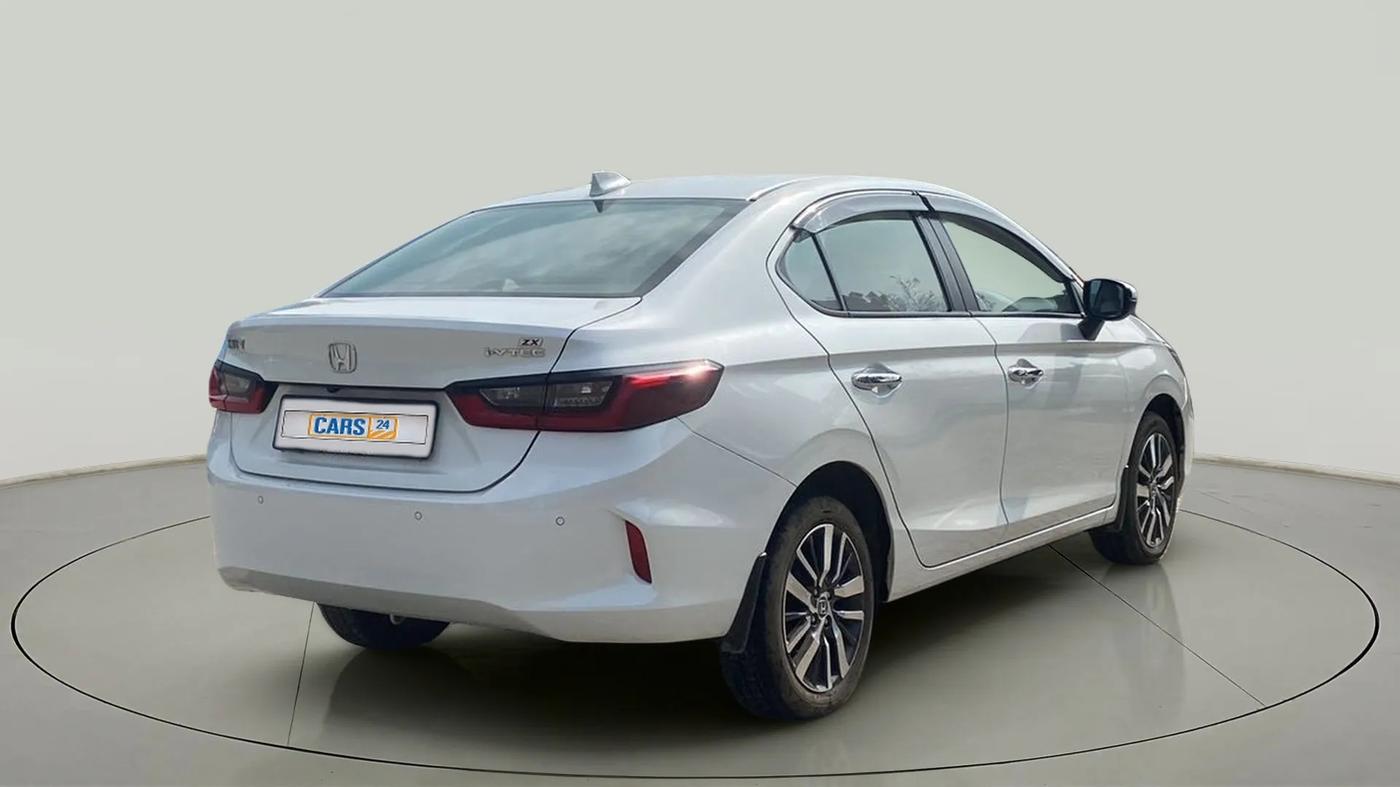 2021 Honda City 1.5L I-VTEC ZX CVT, Petrol, Automatic, 13,375 km, Right Back Diagonal