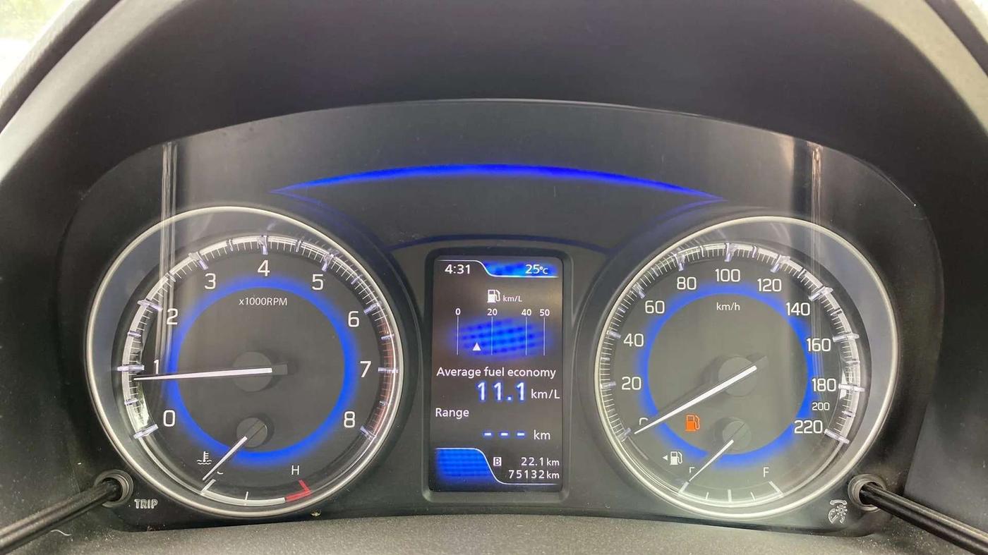 2020 Maruti Baleno ZETA PETROL 1.2, CNG, Manual, 75,196 km, Odometer Image